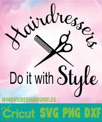 We release new illustrations & animations weekly! Hairdresser Occupation Svg Png Dxf Movie Design Bundles