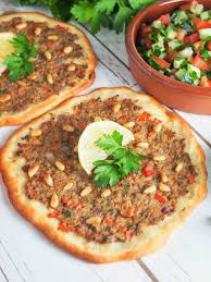 Brush with ghee and sprinkle with nigella seeds. Lahmacun Turkish Pizza Flatbread Caroline S Cooking