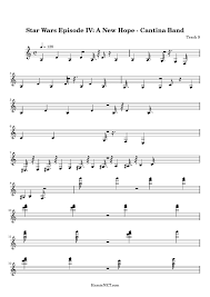 Download star wars clarinet sheet music for free. Star Wars Episode Iv A New Hope Cantina Band Sheet Music Star Wars Episode Iv A New Hope Cantina Band Score Hamienet Com
