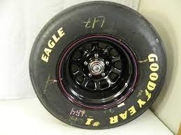 Scuffs have an advantage in the tire specialist measures the depth of these pin holes to get indication of how much the tire is tires fail no matter what brand they are. Race Used Nascar Goodyear Tire Generator New Merchandise Boat Motors Household Tools Coolers Etc K Bid