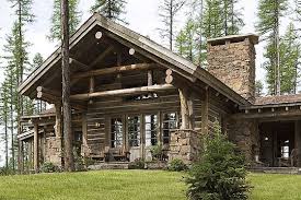 Massive Chimney Log Home Living Log Homes Country Builders