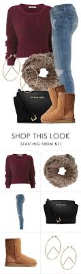 fall set 08 26 14 by nasirkami liked on polyvore featuring anna kula current elliott michael kors ugg austr niedliche kleidung lassige mode mode outfits