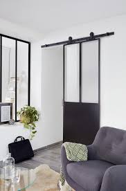 Porte Coulissante Verriere Noir Thermolaque Systeme Harlem Porte Coulissante Verriere Porte Coulissante Porte Coulissante Atelier