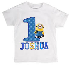 Unique Birthday Birthday T Shirt Design Ideas Little Minion Birthday Personalized Tshirt Infant Toddler Youth Kt41 Minion Birthday Minion Birthday Party Personalized Birthday