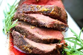 Roasted beef tenderloin with mushroom sauce from sodelicious.recipes lemon, water, sugar, cranberries, navel oranges. Roasted Beef Tenderloin With Gorgonzola Pepper Cream Sauce Daily Dish Recipes