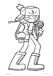 Coloring with kids help your kids to get hold of these coloring pages that are full of pictures, then involve them in painting the sheets with their own colors. Pin On Friday Night Funkin Coloring Pages