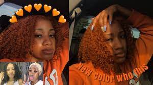 Try orange ombre hair and get hair as beautiful as sunset. Dying My Hair Orange Wtf Ruththetruth Youtube