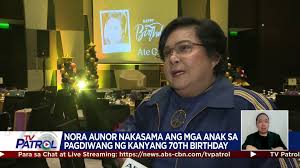 70th birthday ni Nora Aunor | Facebook