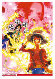 Artur Library Of Ohara On Twitter Drawing By Oda For The What If Series Of Drawings In The One Piece Magazine What If Hancock Ate The Goro Goro No Mi Rumble