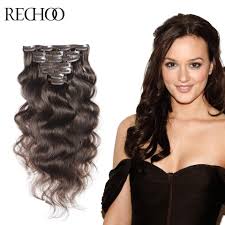 Real human hair toppers hairpieces clip in top crown replacement hair extension. Remy Clip Human Hair Extensions 26 Inch Clips In Hair Extension Clip Naturel Remi Hair Virgin Clip In Dark Brown 100g To 200g Clip Clock Clip Hairclip Reading Aliexpress