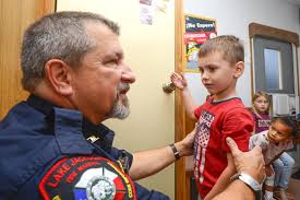 Kindergarteners learn life-long safety skills