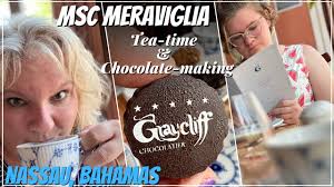 Exploring Nassau: From MSC Meraviglia to Graycliff Hotel for Tea Time and  Chocolate Making Adventure