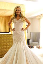 Tamra Judge Wedding Dress Mark Zunino With Images Wedding Dresses Mark Zunino Wedding Dresses