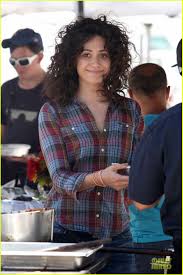 The curly products emmy rossum swears by. Emmy Rossum Natural Curls For Comet Photo 2894778 Comet Emmy Rossum Justin Long Pictures Just Jared