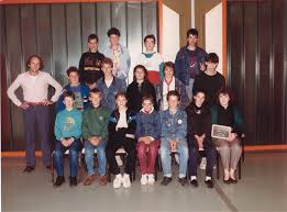 Photo de classe 4eA de 1988, Collège