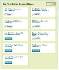 Big Fish Games Coupons Coupon S Izobrazheniyami