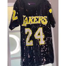 The official lakers pro shop has all the authentic lakers jerseys, hats, tees, apparel and more at www.nbastore.ca. Dresses Lakers Sequin Jersey Dress 24 Poshmark