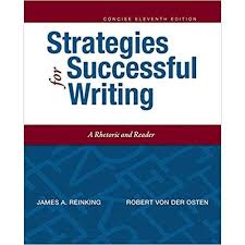 Strategies For Successful Writing 11th Edition Isbn 13 978 0134150857 College Textbook Writing Rhetoric