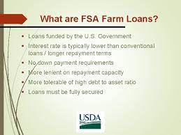 A va loan down payment isn't required, but borrowers can still make one. Farm Service Agency Farm Loan Program We Want
