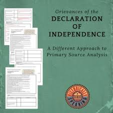 Declaration Of Independence Prove It Primary Source An Declaration Of Independence Analysis Declaration Of Independence Primary Sources