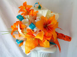 Maybe you would like to learn more about one of these? Pin By Florals Premier Silk Design On Wedding Tiger Lily Wedding Tiger Lily Wedding Flowers Blue Wedding Bouquet