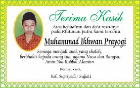 Check spelling or type a new query. Download 30 Template Ucapan Terima Kasih Khitanan