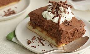 In springform pan, line bottom and sides with lady fingers. Chocolate Ice Box Cake Recipe James Beard Foundation