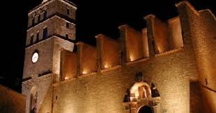 Catedral De Ibiza En La Noche Ibiza Island Ibiza Anniversary Trips