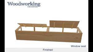 This diy bench plan can be used as a coat rack, shoe rack, and a décor piece, an ideal choice for homeowners with less space to spare. Woodworking For Everyone Window Seat Youtube