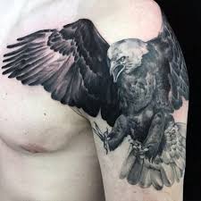Realistic Bird Of Prey Tattoo 90 Bald Eagle Tattoo Designs For Men American Eagle Tattoos Bald Eagle Tattoos Eagle Tattoo Eagle Tattoos