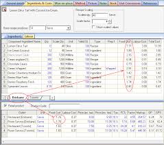 This will calculate cost per ounce in column d. Resort Software Product Features Recipe Costing