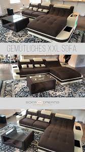 Stoffsofa Wave L Form Xxl Mobel Sofa Stoff Designer Couch