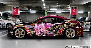 秋葉原udx駐車場をご利用頂いた痛車 痛単車を紹介するブログです tokyo drift cars nissan 350z drift cars