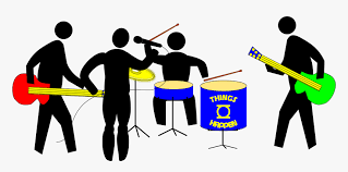 Children group playing on music instruments, kids musical band isolated over white. Rock Band Musical Ensemble Marching Band Drawing Clip Rock And Roll Band Clipart Hd Png Download Kindpng