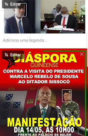 Apresentação de candidatura de marcelo rebelo de sousa às eleições presidenciais de 2021. Faladepapagaio A Marcha Contra A Vinda Do Presidente Marcelo Rebelo De Sousa A Guine Bissau E Um Atentado Contra A Democracia O Democrata Osvaldo Osvaldo