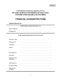 « lembaga muzium negeri pulau pinang. Fillable Online Ecgs Usim Edu Financial Guarantor Form Universiti Sains Islam Malaysia Ecgs Usim Edu Fax Email Print Pdffiller