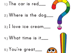 1st Grade Punctuation Worksheets Free Printables Education Com Punctuation Worksheets First Grade Worksheets English Poems For Kids