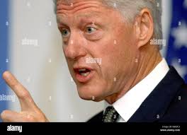 Mouth open bill clinton hi-res stock photography and images