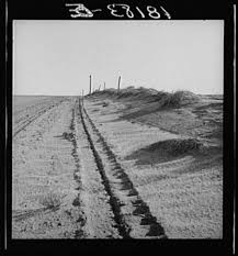 Sand Drifts Along Fence Dust Bowl North Of Dalhart Texas Photo By Dorothea Lange June 1938 Farm Security Administration Offic Dust Bowl Photo Texas Storm