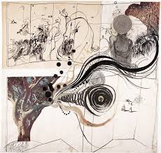 Aboriginal Drawing By Brett Whiteley The Collection Art Drawings Drawing Artwork