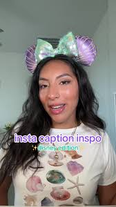 disney caption ideas for your next disney trip🐭💫🐚🌊🫧 save for later!  #captioninspo #disneycaptions #captionideas #captioninspiration  #instagramcaptionideas