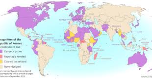 Albania, andorra, austria, belarus, belgium, bosnia and herzegovina, bulgaria, croatia, cyprus, czechia, denmark, estonia, finland, france, germany, greece, hungary, iceland, ireland, italy, kosovo. Map Analysis Which Countries Recognize Kosovo In 2020 Political Geography Now