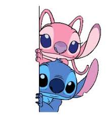 Resultado de imagen para imagenes en movimiento kawaii de la novia de stitch