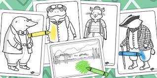 Keep your kids busy doing something fun and creative by printing out free coloring pages. The Wind In The Willows Coloring Sheets