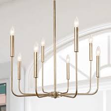 I also gave the brass and globes a good cleaning before spray painting them. Laluz Champagne Gold 8 Light High End Modern Chandelier For Dining Bedroom Living Room And K Contemporary Chandelier Dining Chandelier Traditional Chandelier