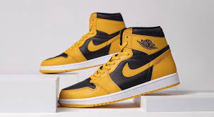 Die condition des schuhes ist ein bisschen schlechter als auf den nike air jordan 1 mid yellow toe black us 9 deadstock. Air Jordan 1 High Og Pollen Now Releases August 14th House Of Heat