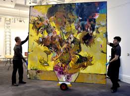 Artistul a pictat o serie de tablouri având drept subiect floarea soarelui. Arian Ghenie Van Gogh Al Romaniei A Vandut Un Tabou Cu Patru Milioane De Euro The Sunflowers In 1937 A Doborat Recordul Antena 1