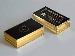 We can even offer business cards in various colors including gold, rose gold, and silver. Custom Gold Foil Business Card Edge Gilding Business Cards Qr Code Color Printing Visit Card 600gsm 200pcs Best Price Printing System Print Dressprinting Paper Card Aliexpress