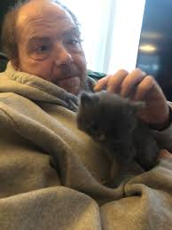 Miss L (7wks), ready to embark