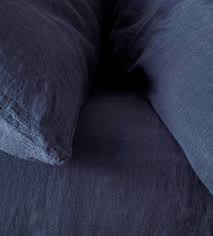 Check spelling or type a new query. Navy Blue 100 Linen Bed Sheets